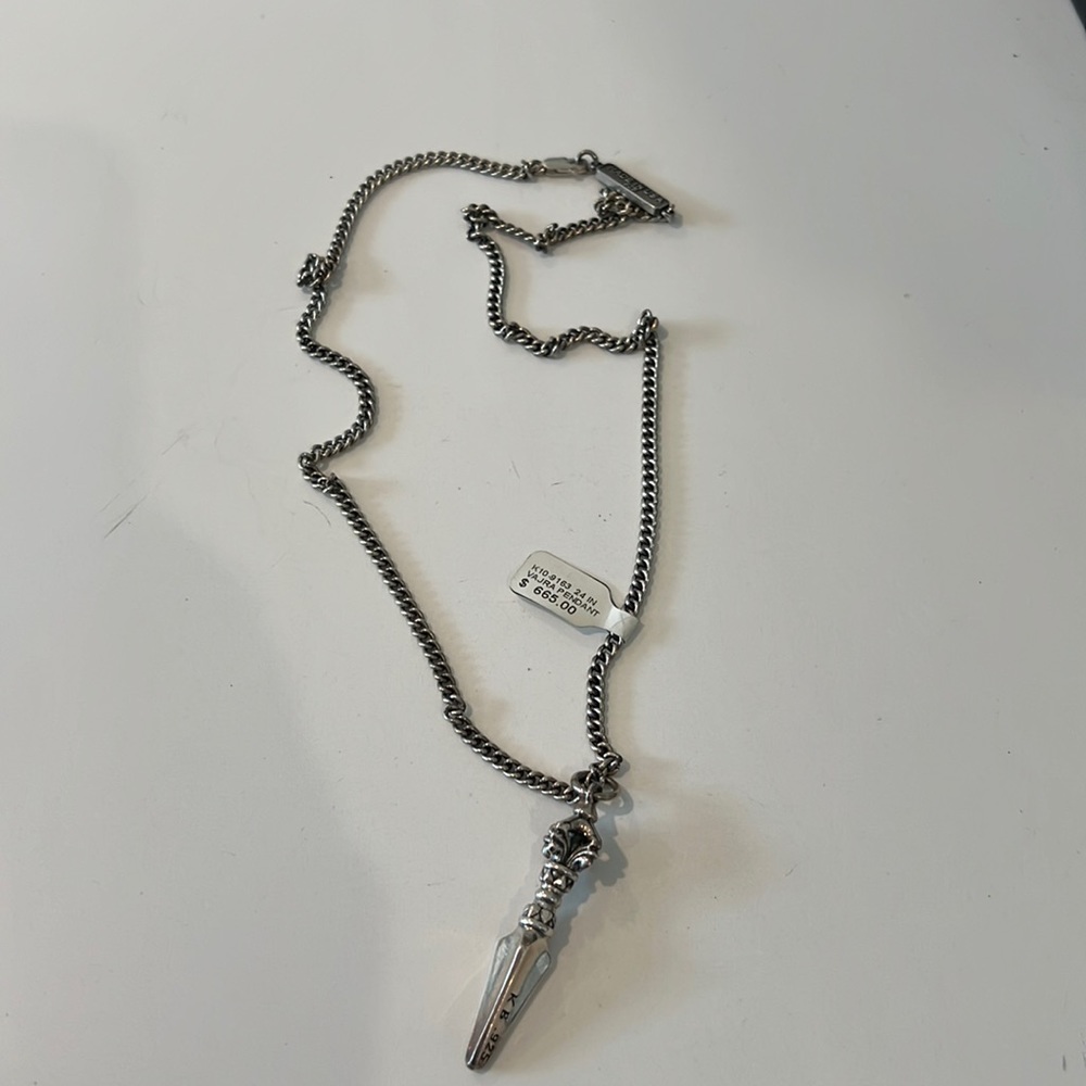 King Baby Studio silver necklace 24 inch